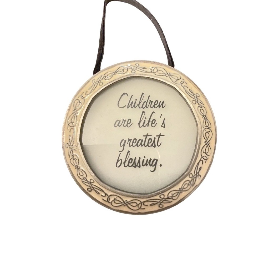 Inspirational Gift Wall Home Decor Children are lifes greatest blessing Cream